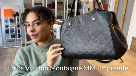 louis vuitton montaigne mm review|louis vuitton artsy mm empreinte.